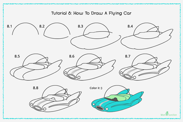 How to Draw a Car for Kids Step by Step  Easy drawings for kids, Easy  drawings, Drawing lessons for kids