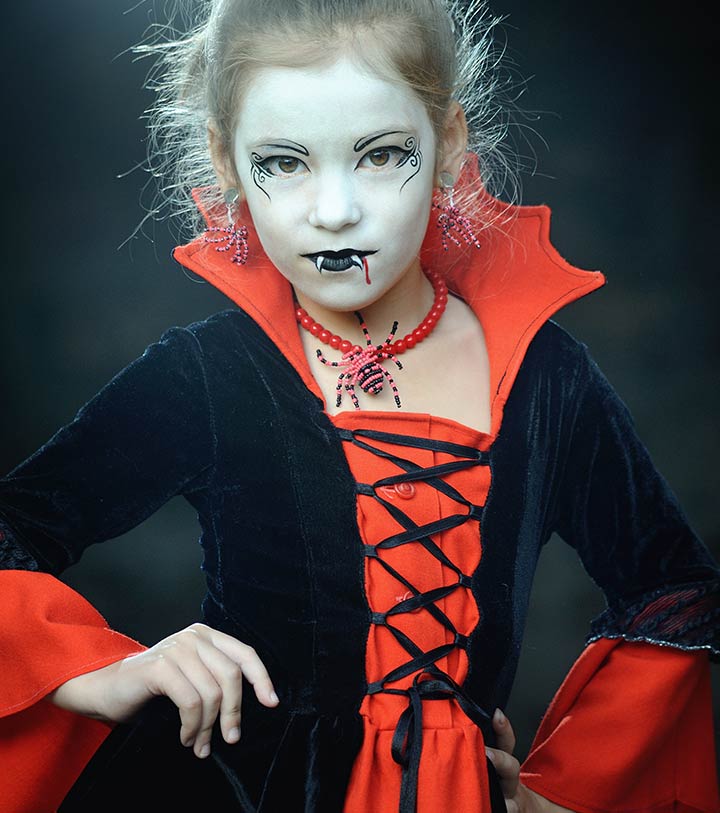 vampire little girl costume