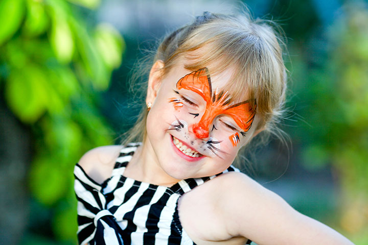 30 Quick & Easy Face Paint Ideas For Kids: Tutorials & Videos
