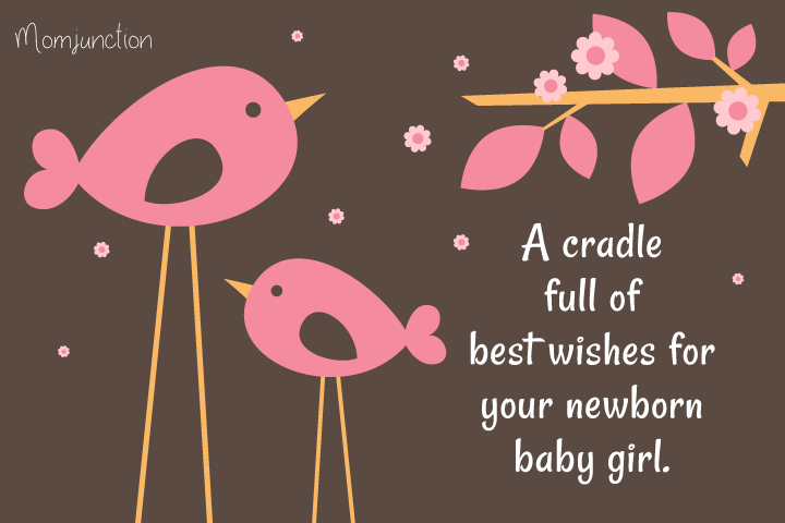 congratulations on your baby girl wishes