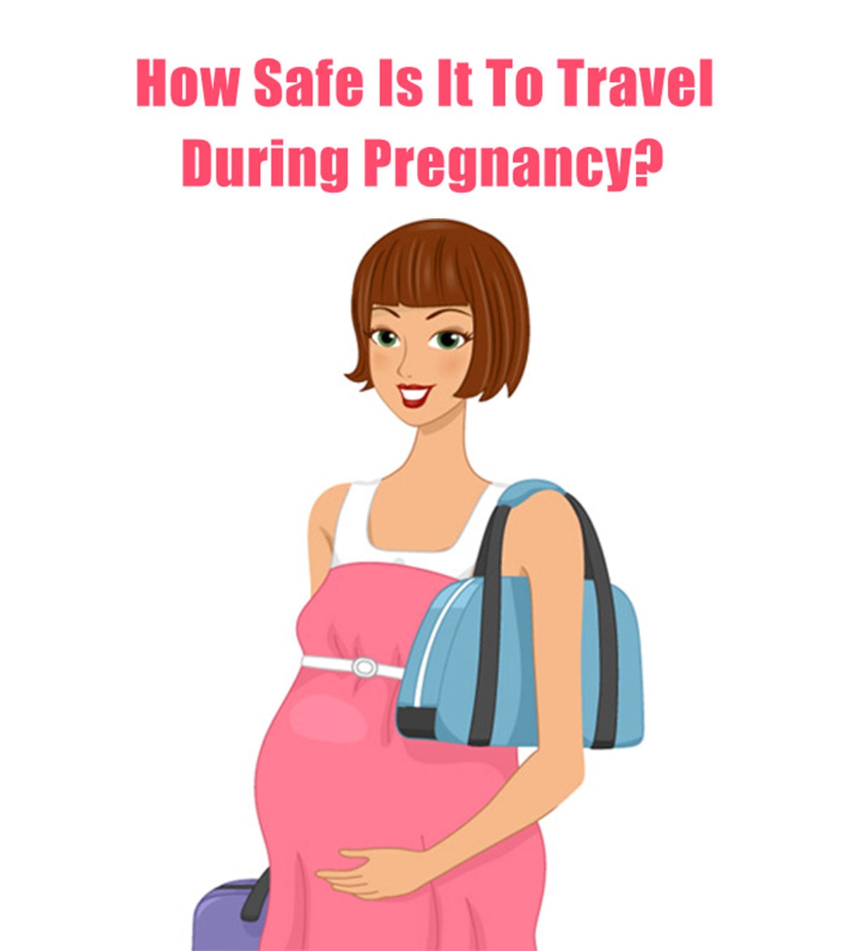 Pregnant Woman Traveling Safely