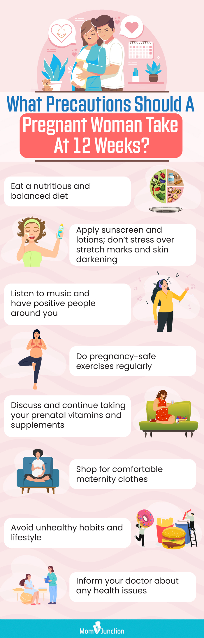 Week 12 of Pregnancy - Signs and Symptoms - Huggies AU