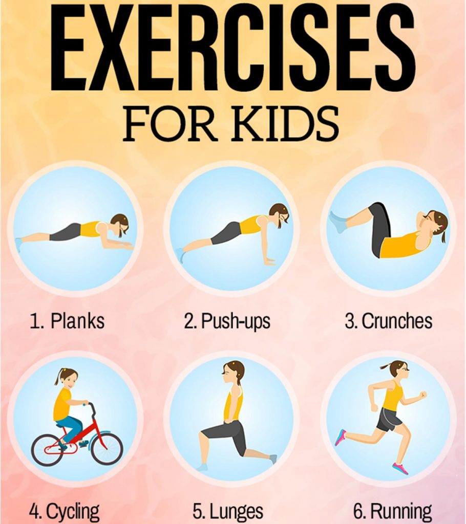 16 Simple Exercises For Kids To Do At Home Momjunction
