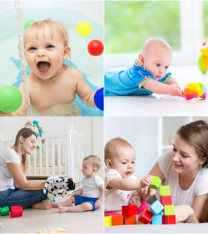 4 month old activities toys