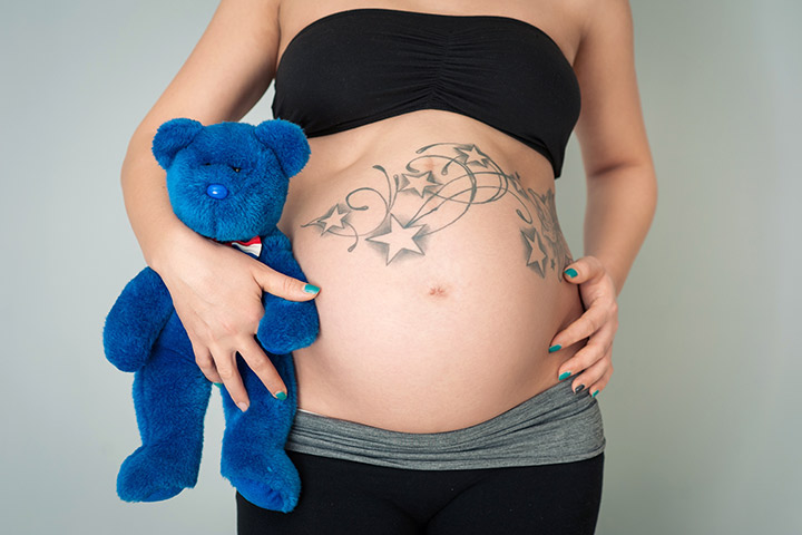 do stomach tattoos stretch during pregnancy