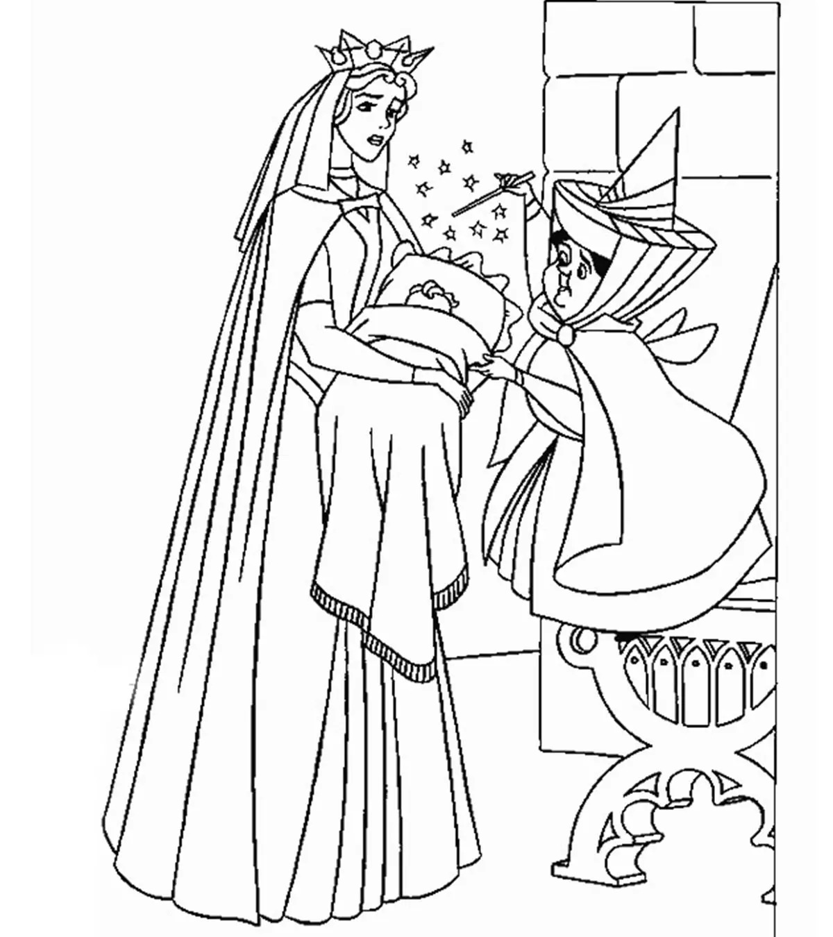 500 Disney Coloring Pages Sleeping Beauty Pictures