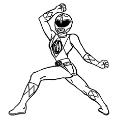 pink power ranger samurai coloring pages