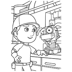 Top 25 Free Printable Handy Manny Coloring Pages Online