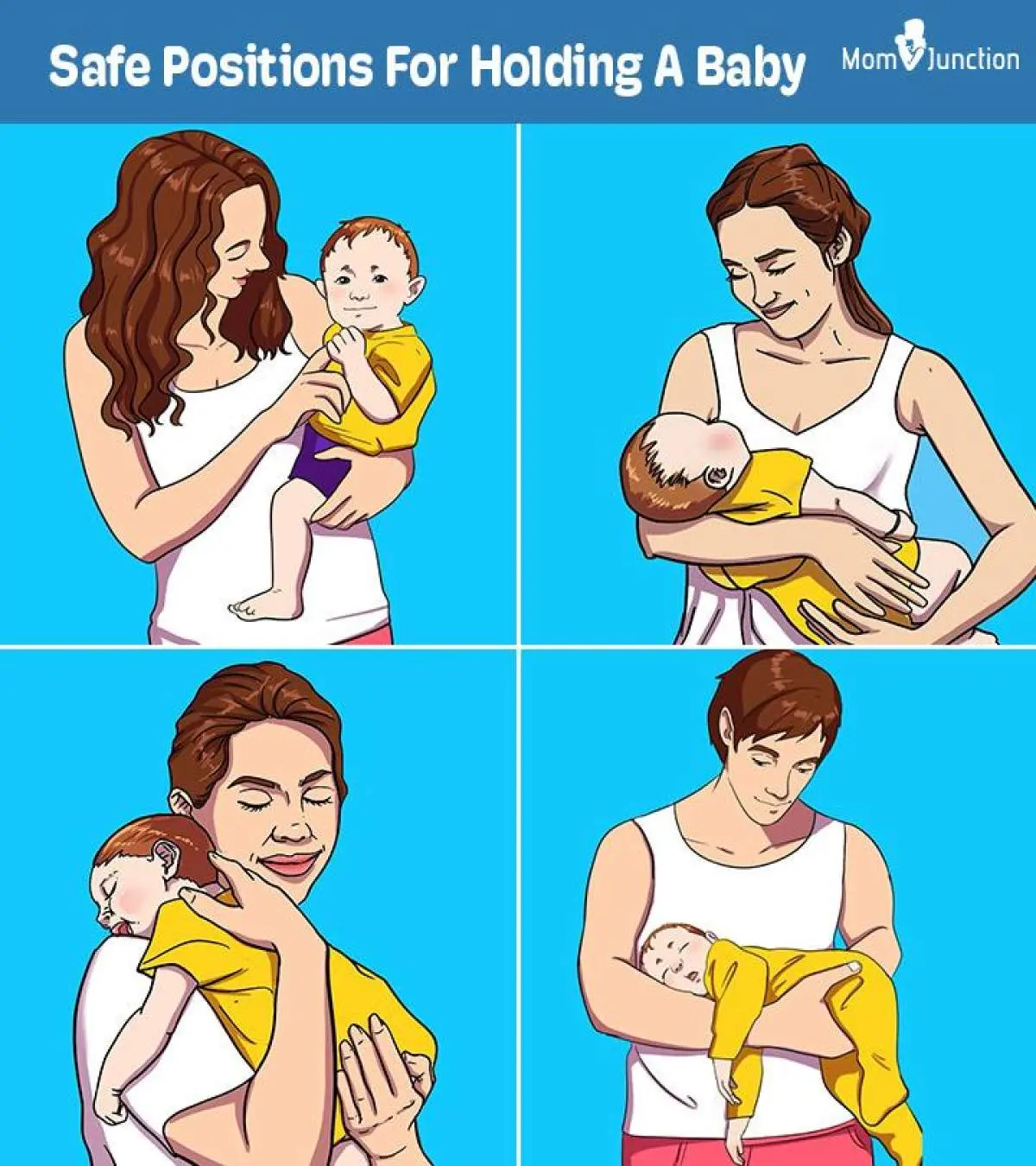 How To Hold A Baby 8 Safe Positions With Pictures