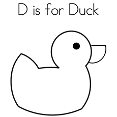 kids coloring pages duckling easter