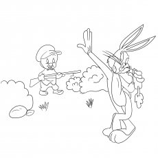 Top 25 Free Printable Bugs Bunny Coloring Pages Online