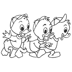 pekkle duck coloring pages