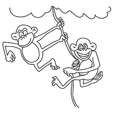 coloring pages jungle theme