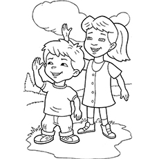 coloring pages of zak and wheezies mom dragon tales