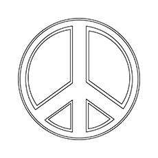 Top 25 Free Printable Peace Sign Coloring Pages Online