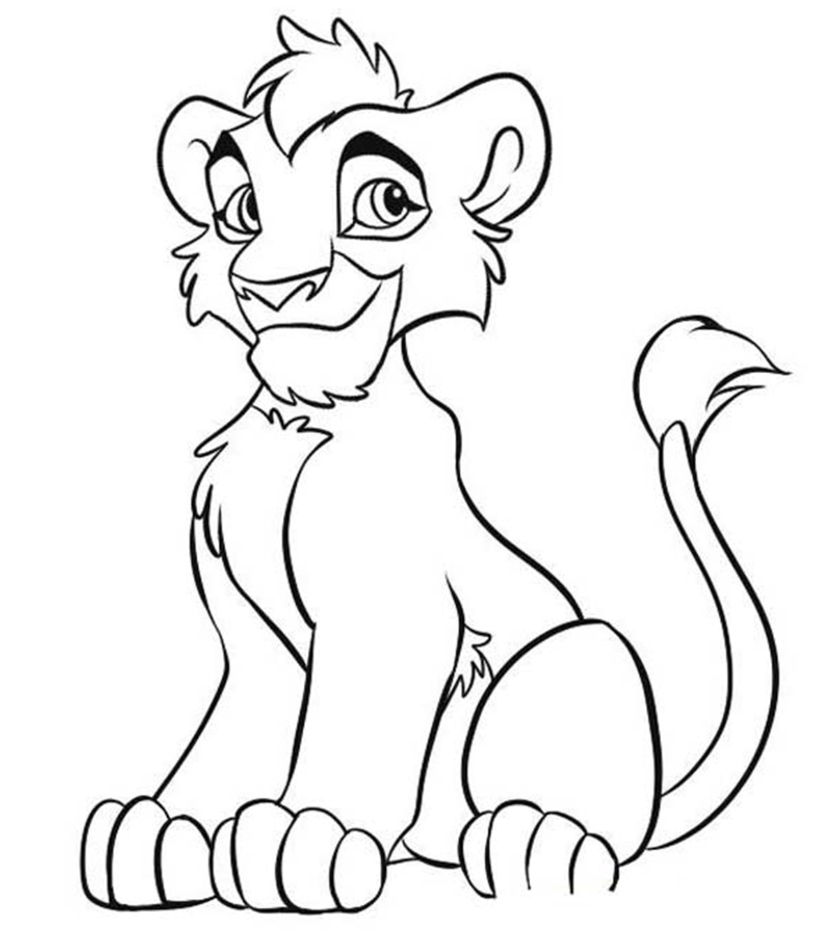 Top 25 The Lion King Coloring Pages Your Toddler Will Love To Do_image