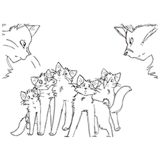 Top 25 Free Printable Warrior Cats Coloring Pages Online