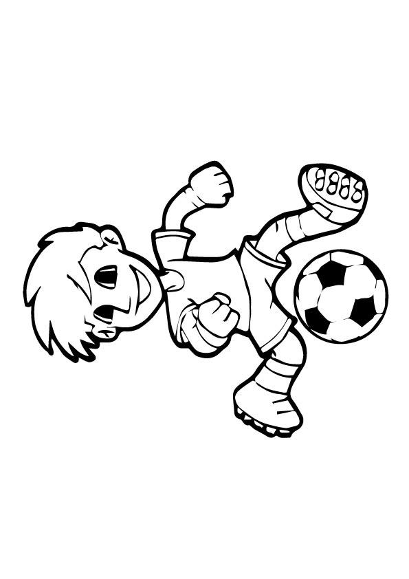 Coloring Page in 2021 | Coloring pages, Soccer players, Color