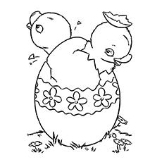 25 Amazing Easter Egg Coloring Pages Your Toddler Will Love To Color