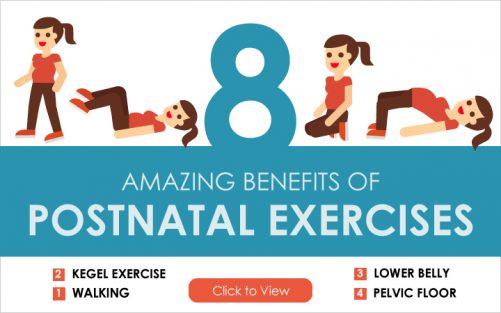 7 Amazing Benefits of postnatal exercises | Pregnancy Food Baby