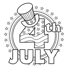 Top 35 Free Printable 4th Of July Coloring Pages Online