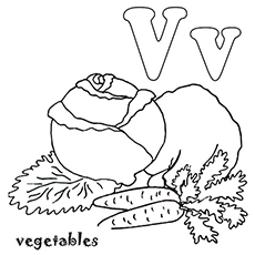 Top 10 Free Printable Letter V Coloring Pages Online