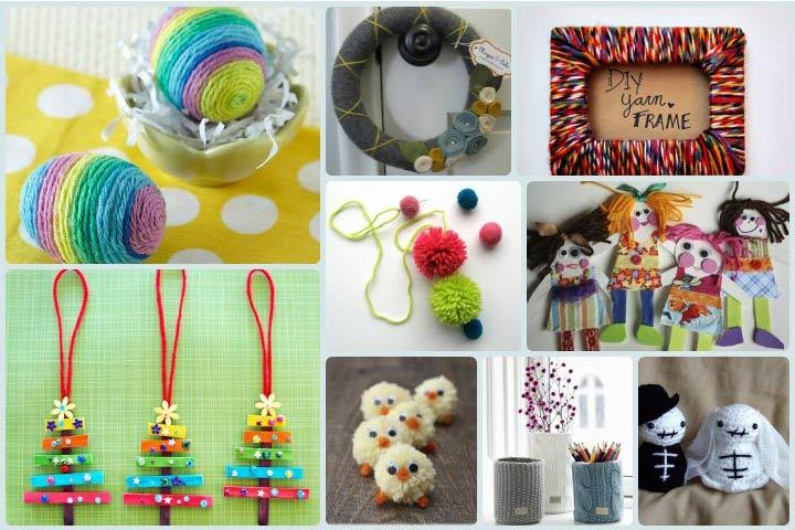 10 Easy And Simple Yarn And Wool Crafts For Kids