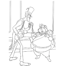 dr facilier coloring pages