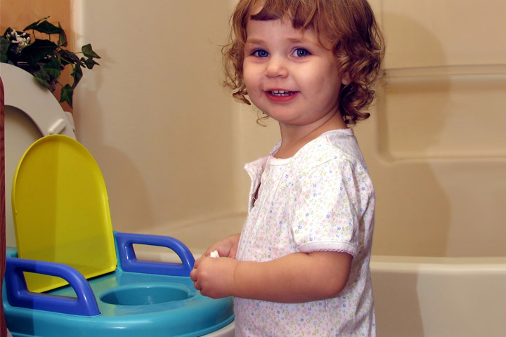 potty train process 3 year old peeing a lot