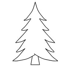Download Top 35 Free Printable Christmas Tree Coloring Pages Online