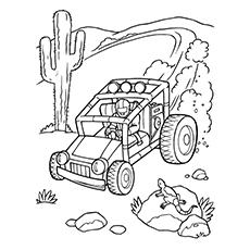 Top 25 Free Printable Cars Coloring Pages Online