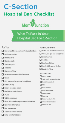 C-Section Hospital Bag List: Straight From Veteran C-Section Mamas!