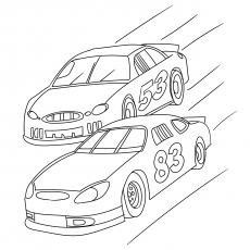 Top 25 Free Printable Cars Coloring Pages Online