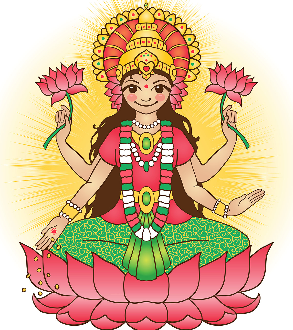 50 Best Names Of Hindu Goddess Lakshmi For Your Baby Girl 