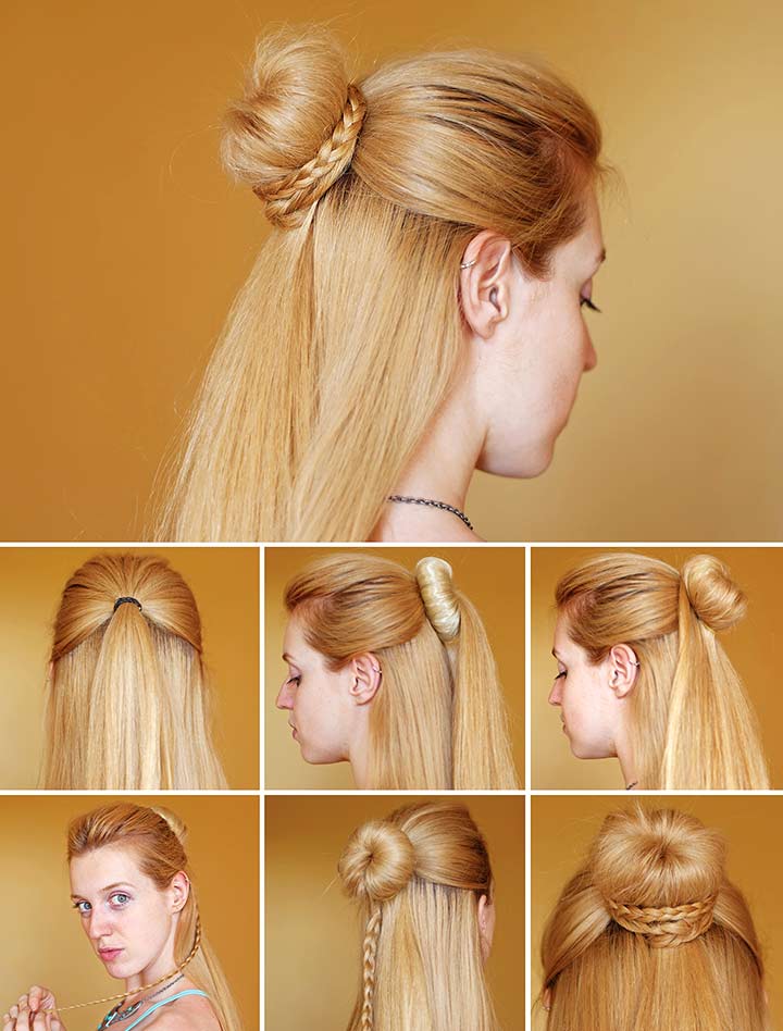 14 Easy Step by Step Updo Hairstyles Tutorials  Pretty Designs