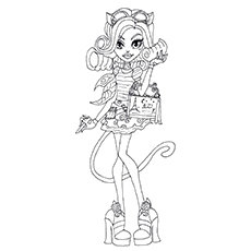 monster high coloring pages haunted