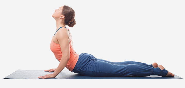 Pregnant Sporty Woman Practicing Yoga Home Doing Stretching Exercise Side  Stock Photo by ©Gladkov 608470694