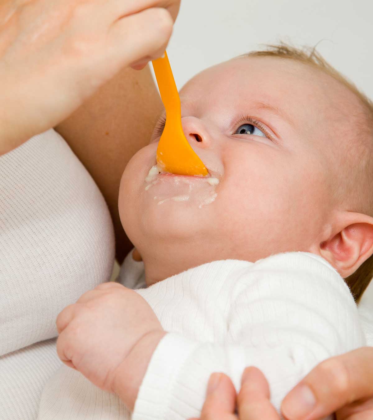 can i give my 3 month old baby food