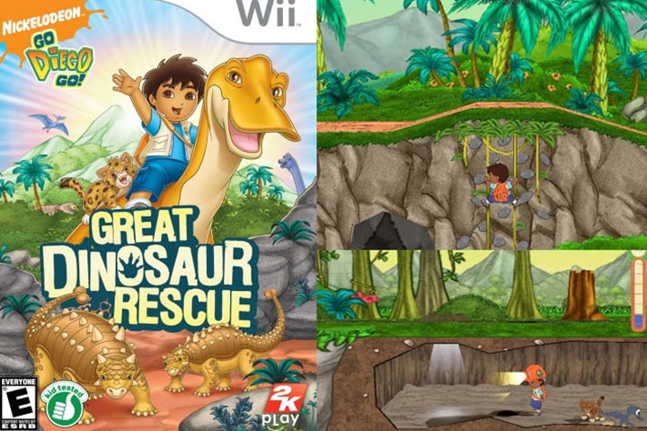 good wii games for 4 year olds