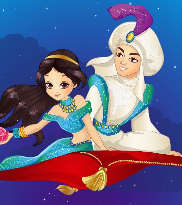 The Story Of Aladdin And Princess Jasmine' For Your Kids