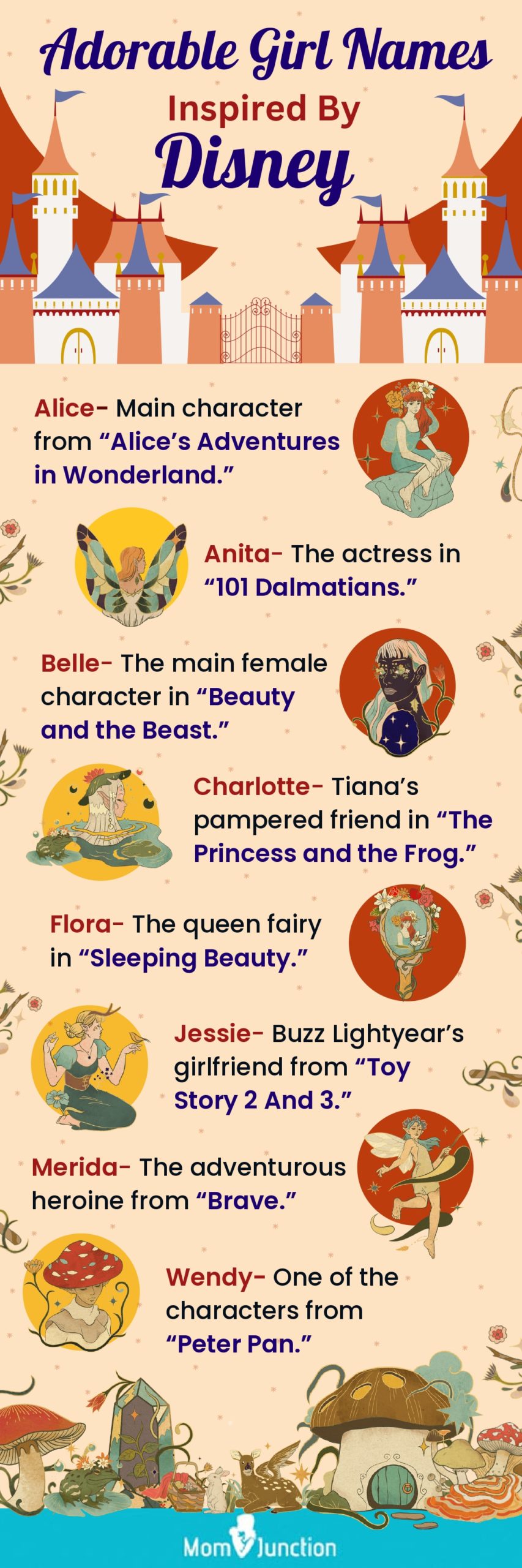female disney animal characters