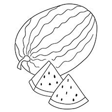 Top 10 Watermelon Coloring Pages Your Toddler Will Love