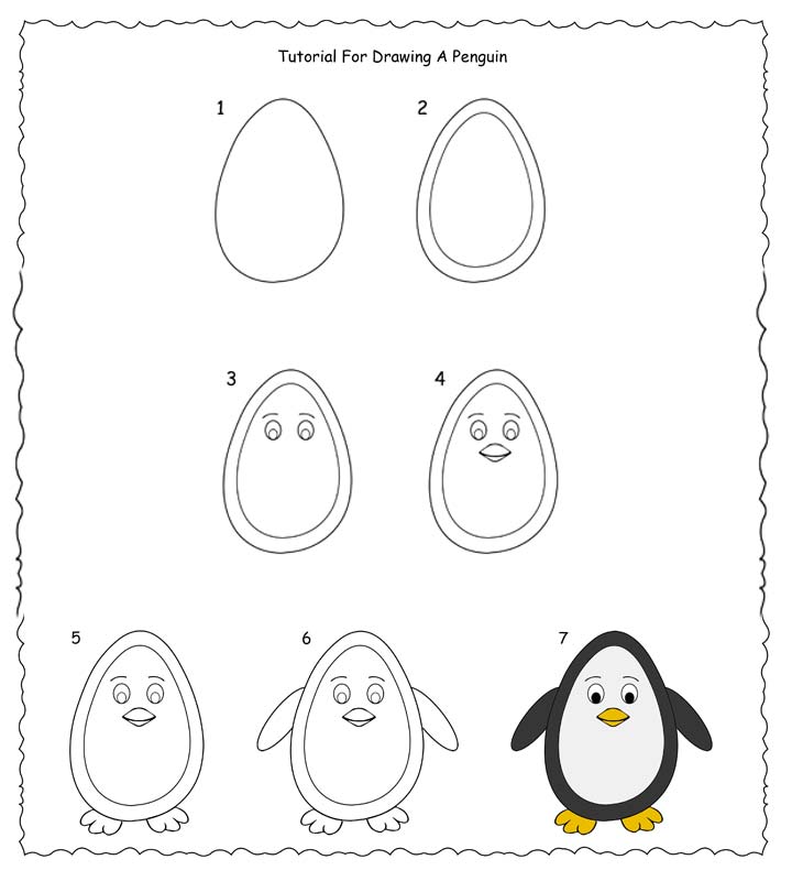Emperor Penguin Drawing by Jason Churchill - Pixels