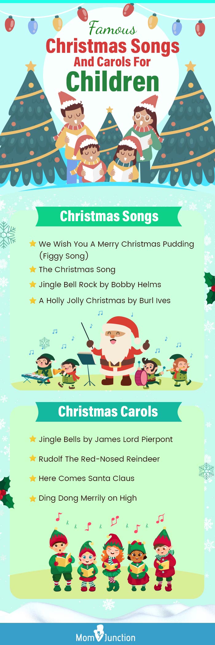 Jingle Bells with Lyrics, Kids Christmas Songs