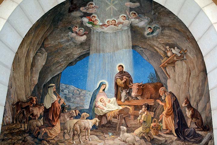 Download HD Christianity - Jesus Birth Png Transparent PNG Image -  NicePNG.com