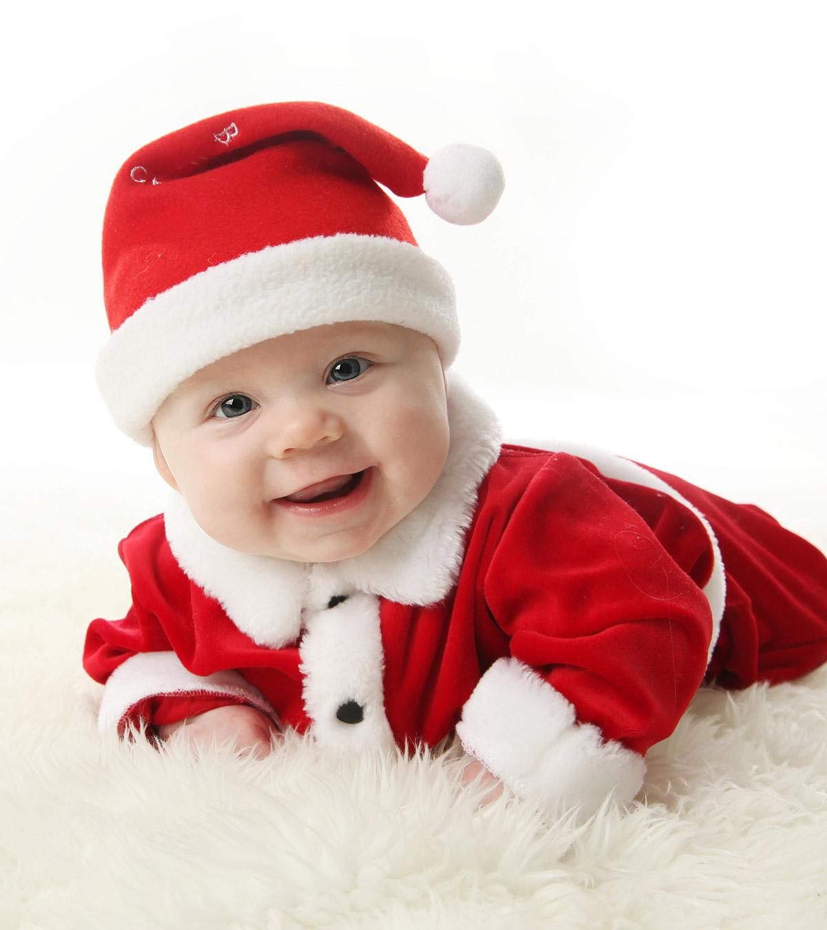 santa claus dress for new born baby