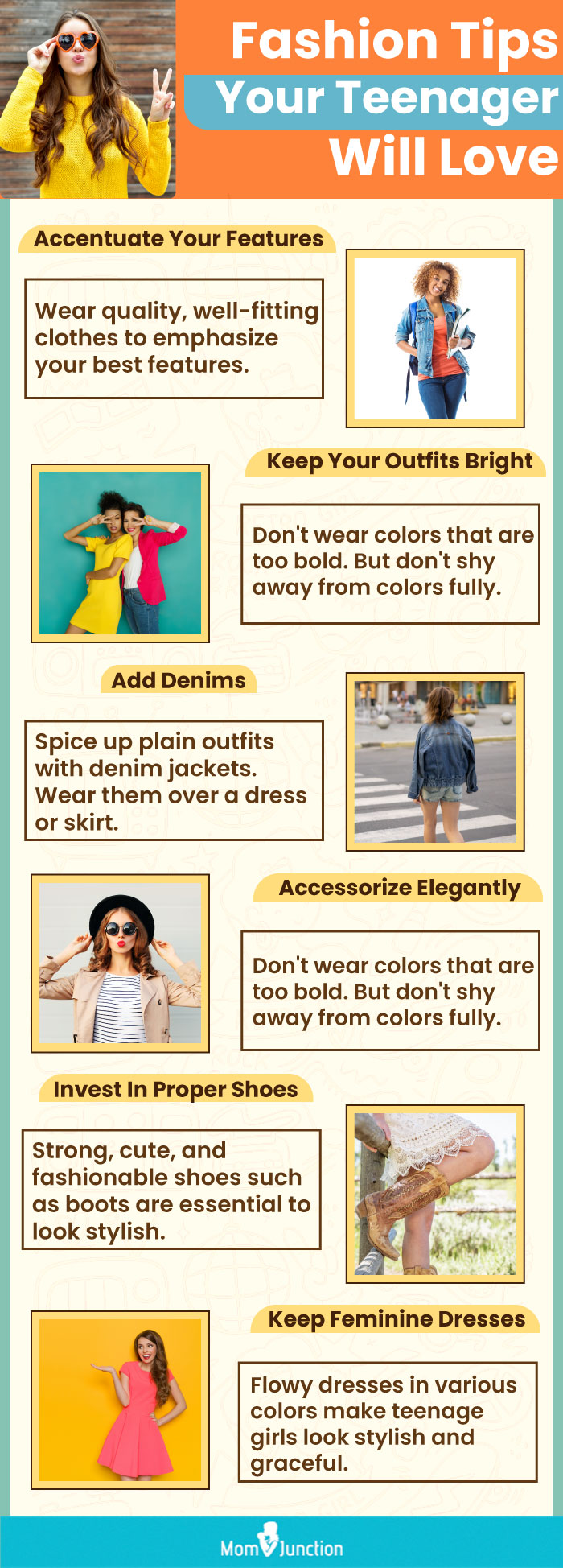Fashion infographic : Fashion infographic : How to dress to your