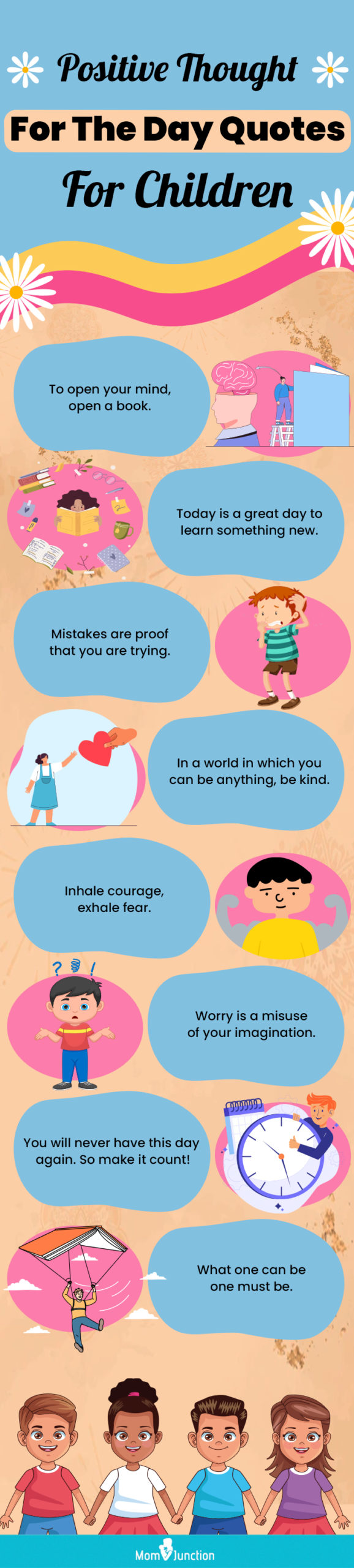 positive thoughts quotes for kids