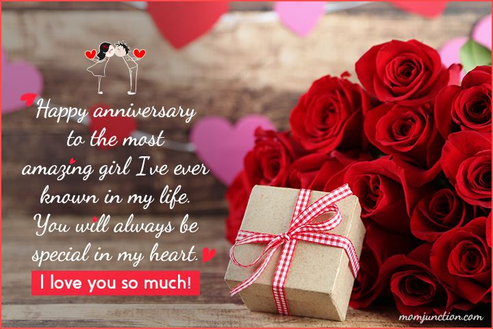 1st wedding anniversary messages for wife