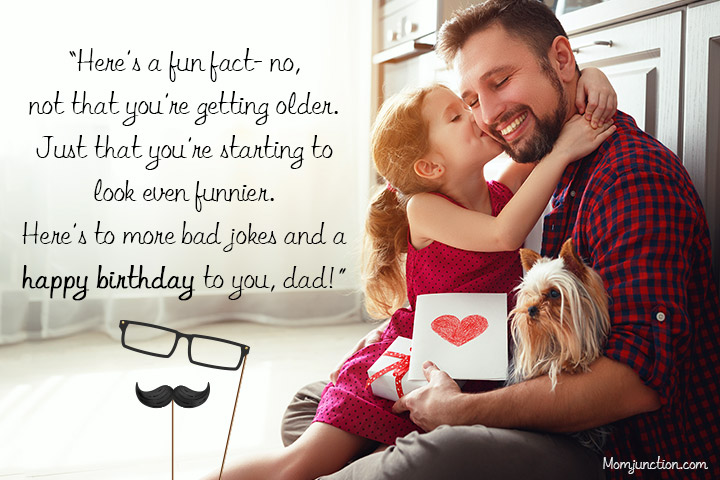 funny dad birthday quotes from daughter